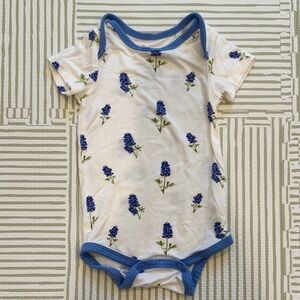 Kyte Baby Texas Bluebonnet Onesie